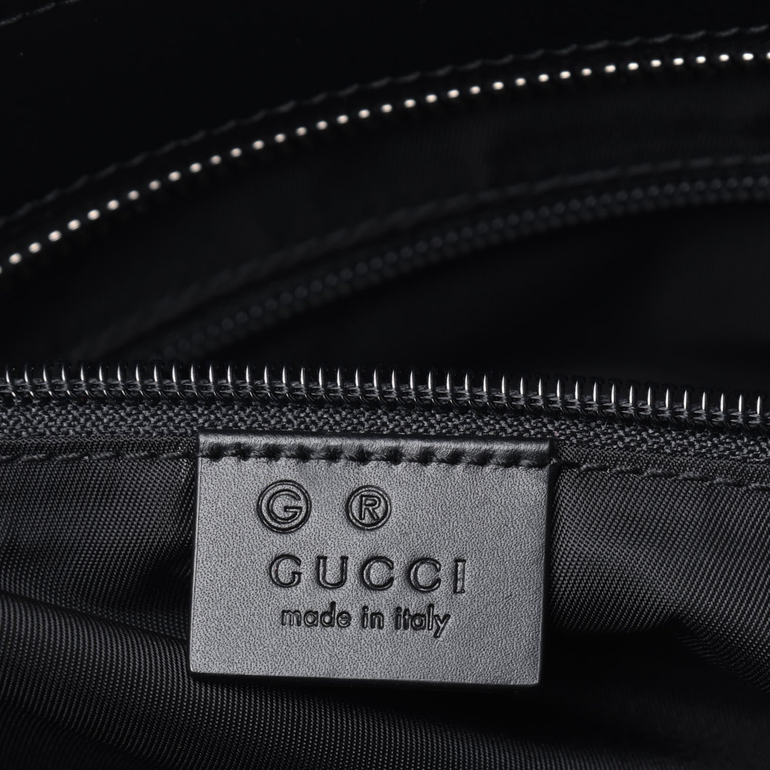 Gucci Techno Canvas Web Vertical Tote Black 6 of 13