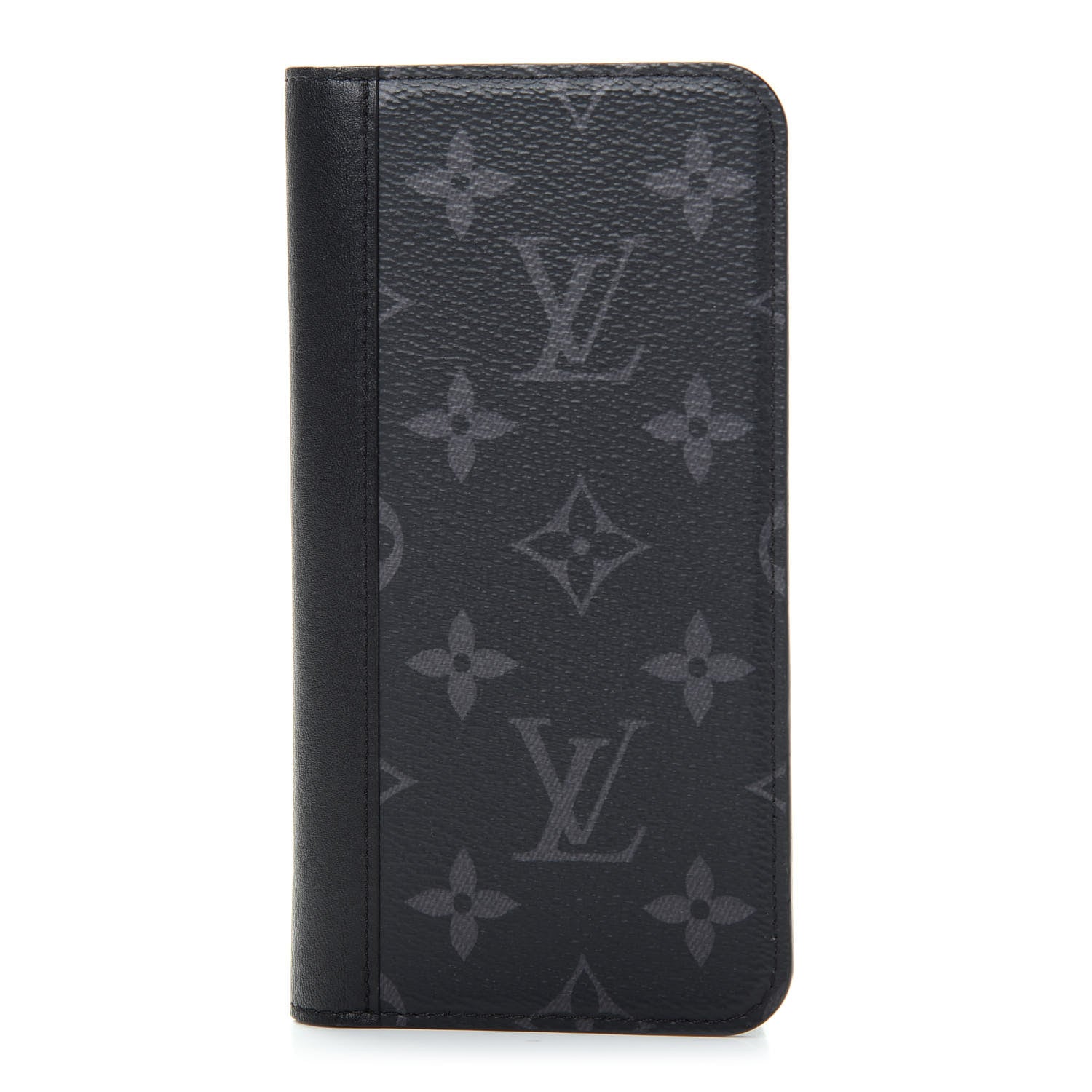 Louis Vuitton Monogram Eclipse iPhone 11 Folio Case 1 of 8