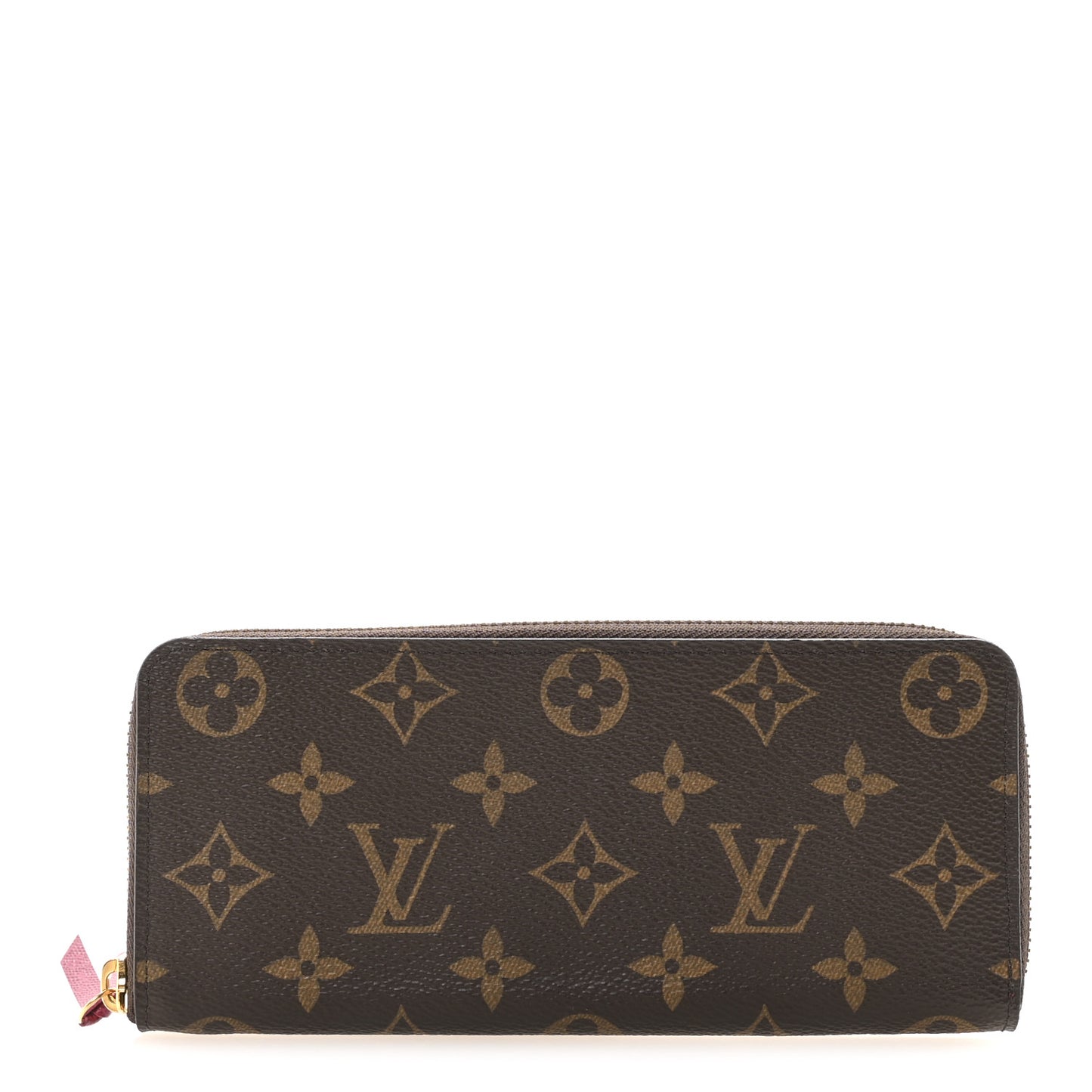 Monogram Clemence Wallet Fuchsia