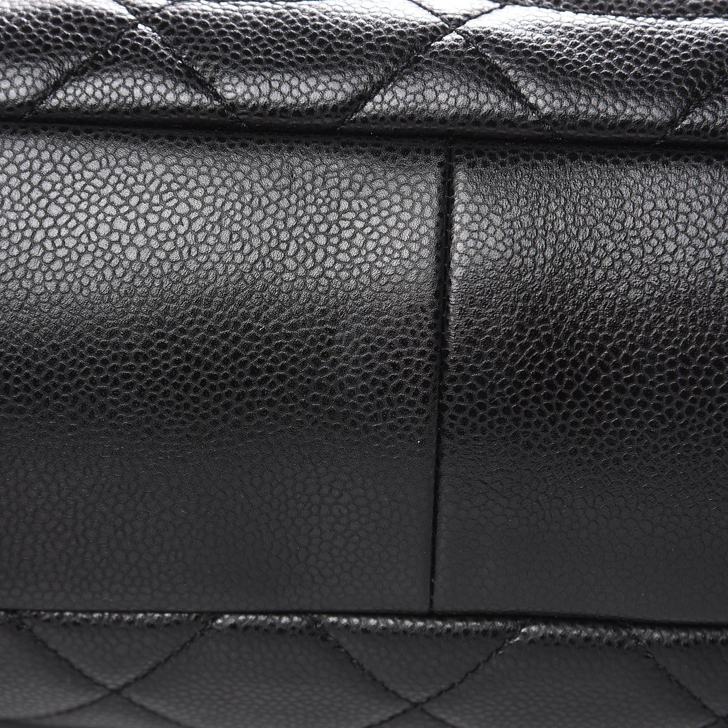 Caviar Quilted Timeless CC Soft Tote Black