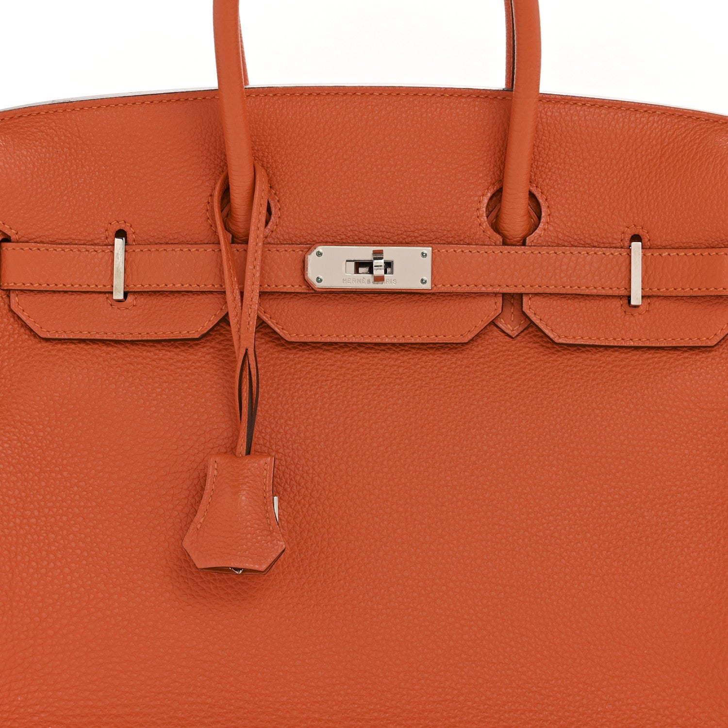 Hermes Togo Birkin 35 Orange 8 of 11
