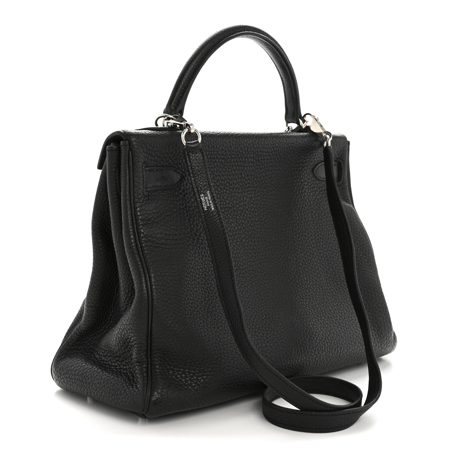 Hermes Togo Kelly Retourne 32 Black 3 of 14