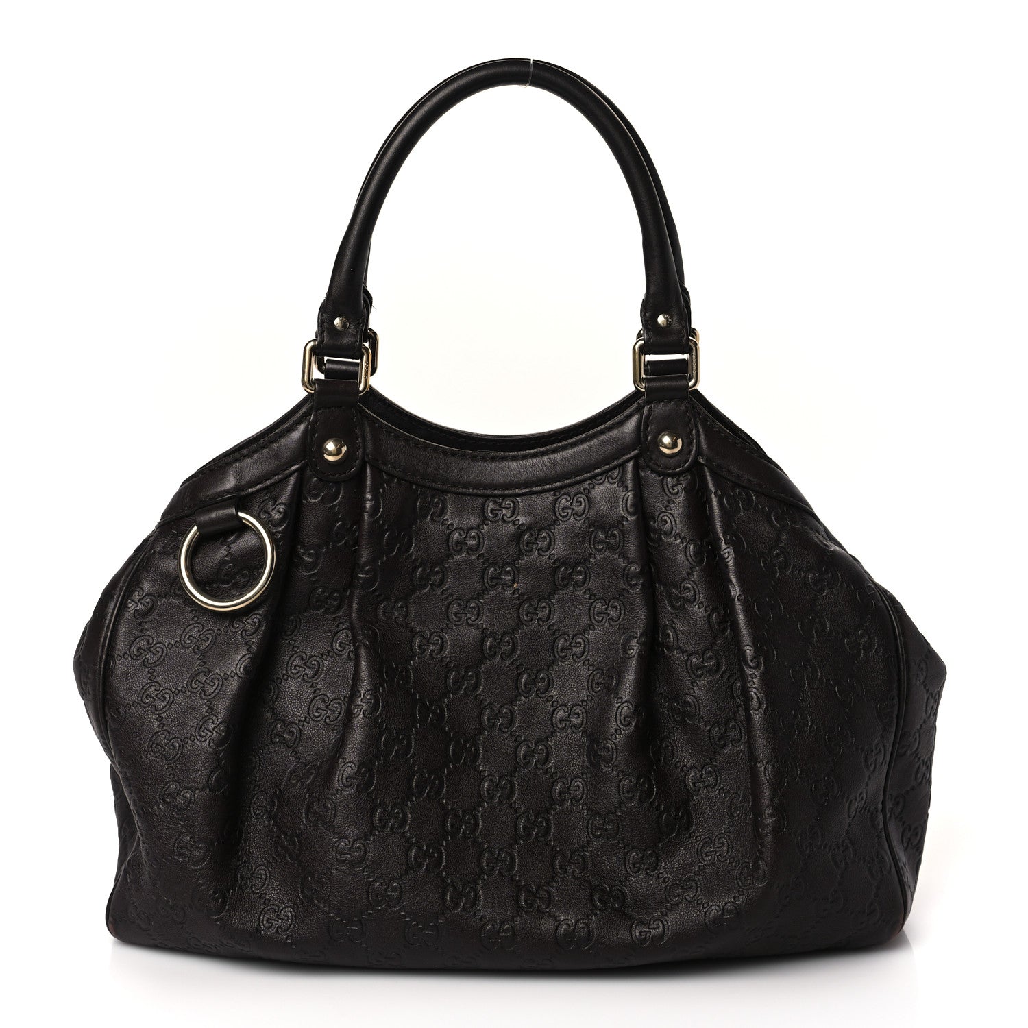 Gucci Guccissima Medium Sukey Tote Chocolate 1 of 10