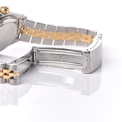 Rolex Stainless Steel 18K Yellow Gold 26mm Oyster Perpetual Datejust Watch Champagne 69173 6 of 6