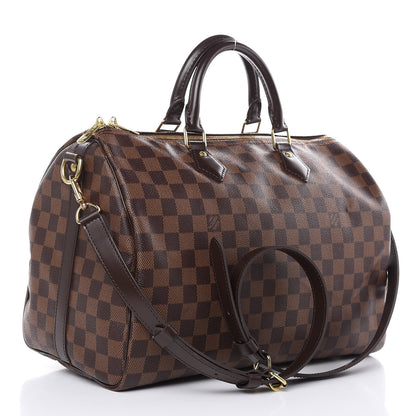 Louis Vuitton Damier Ebene Speedy Bandouliere 35 3 of 13