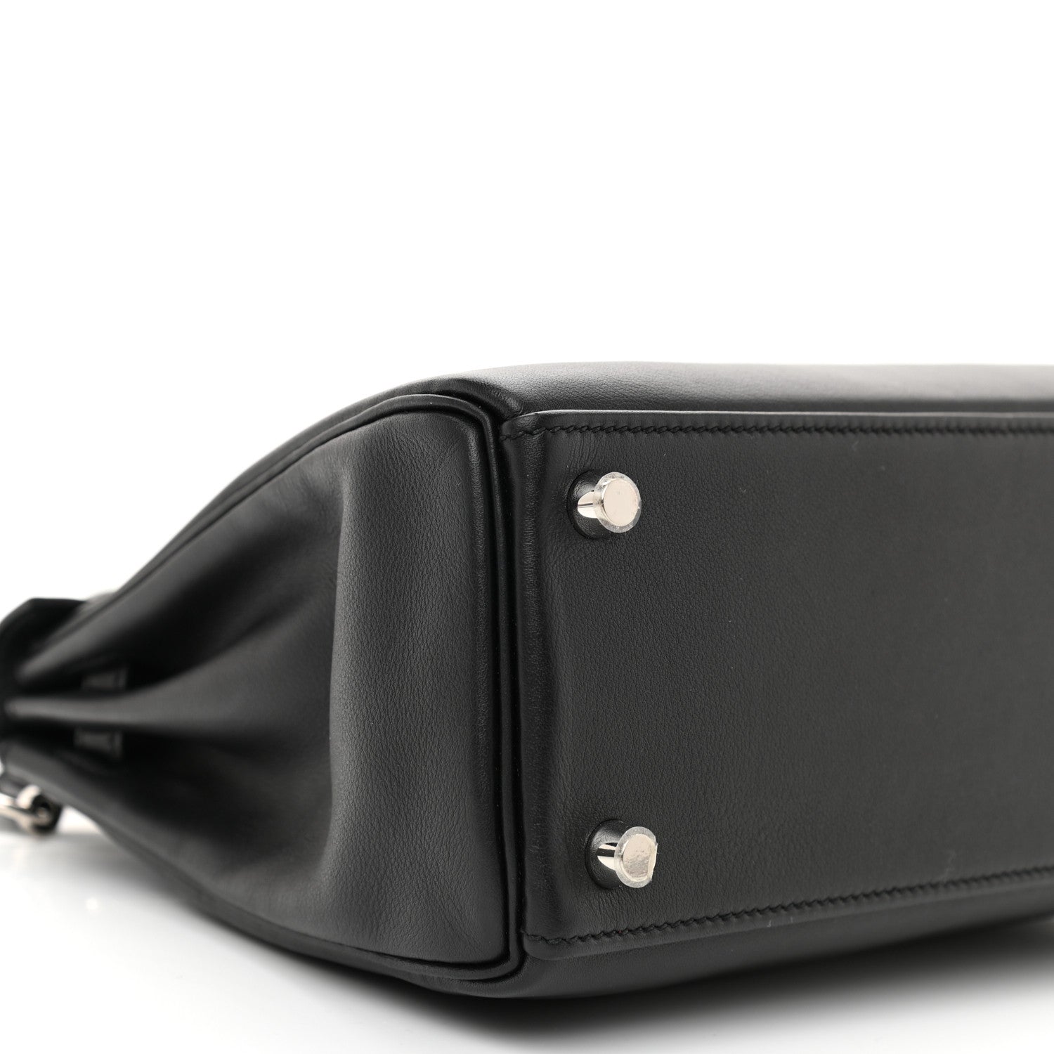 Hermes Swift Kelly Retourne 25 Black 9 of 11