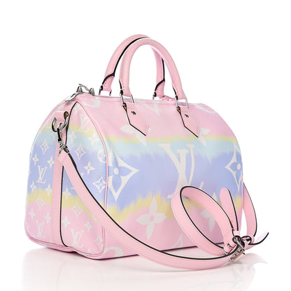 Louis Vuitton Monogram Escale Speedy Bandouliere 30 Pastel 3 of 14