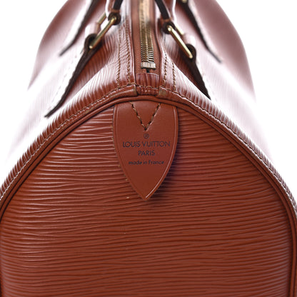 Louis Vuitton Epi Speedy 25 Kenyan Fawn 8 of 15