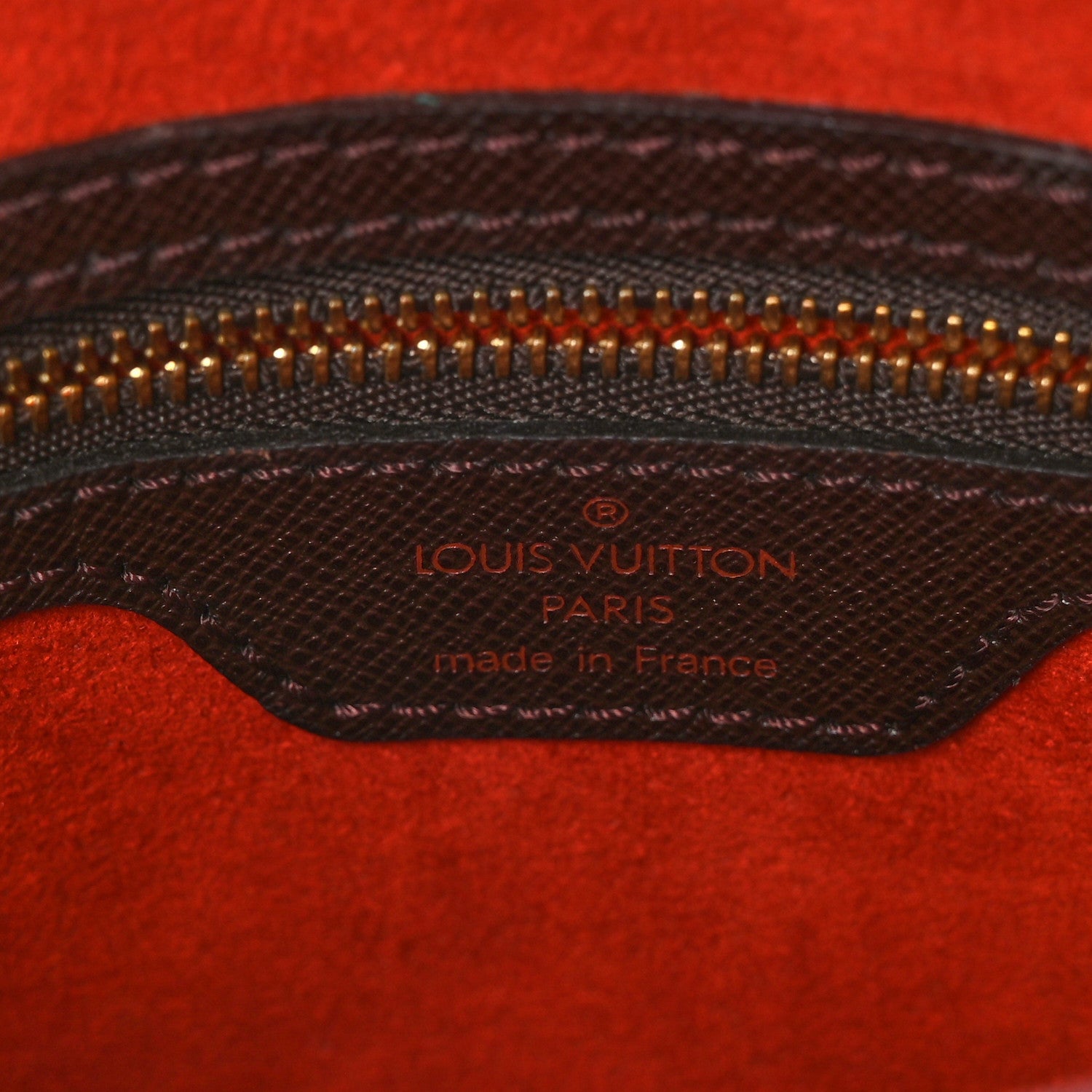 Louis Vuitton Damier Ebene Marais Bucket 23 5 of 8