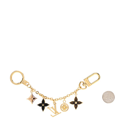 Louis Vuitton Monogram Spring Street Bag Charm Key Holder Gold 2 of 4