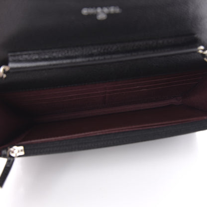 Chanel Caviar Quilted Wallet On Chain WOC Black 5 of 12