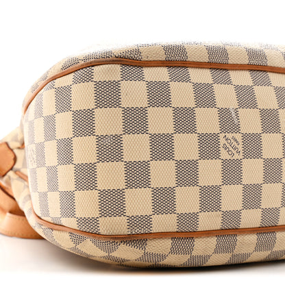 Louis Vuitton Damier Azur Siracusa MM 9 of 15