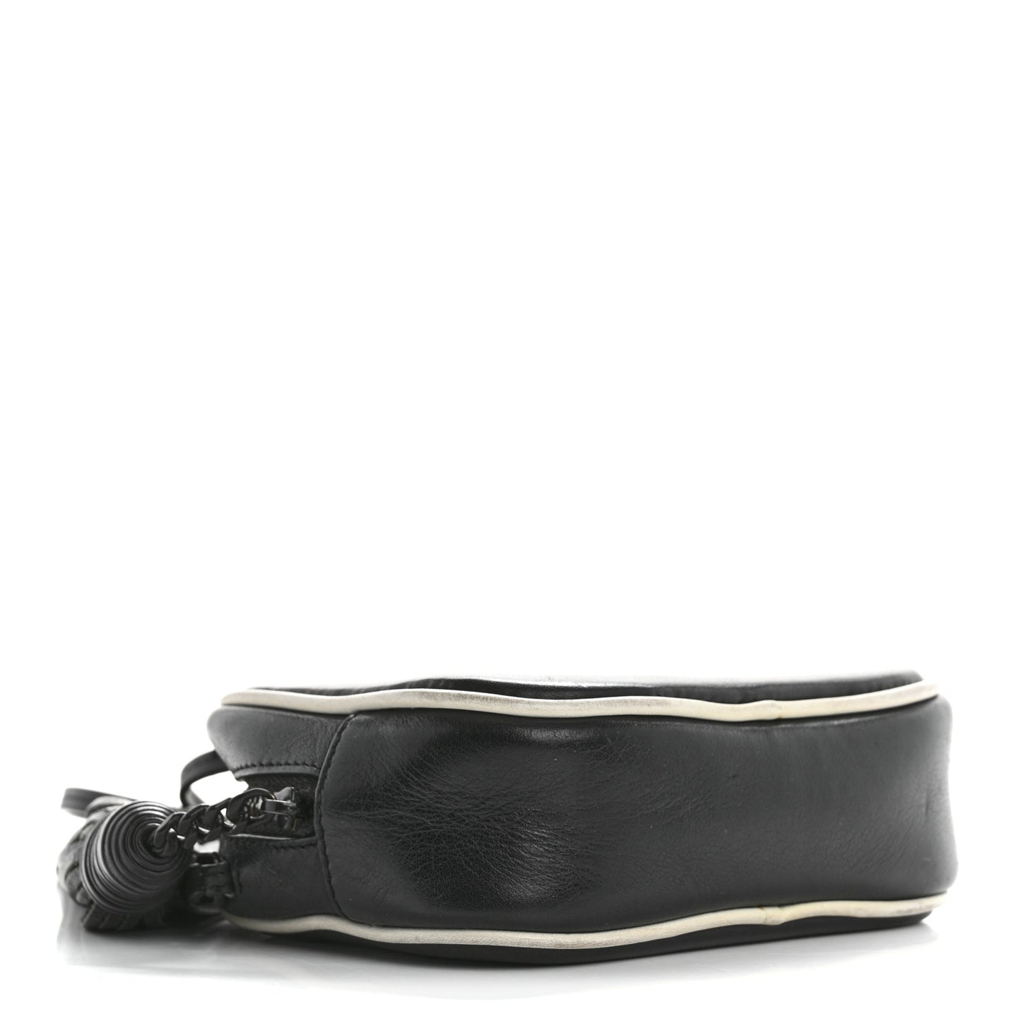 Nappa Monogram Blogger Bag Black White