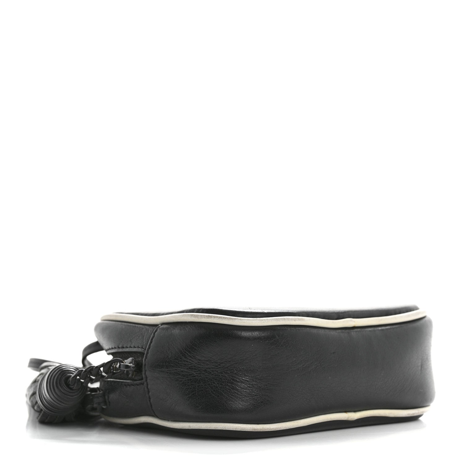 Saint Laurent Nappa Monogram Blogger Bag Black White 4 of 15