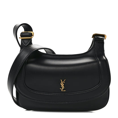 Saint Laurent Smooth Calfskin Small Charlie Shoulder Bag Black 1 of 12