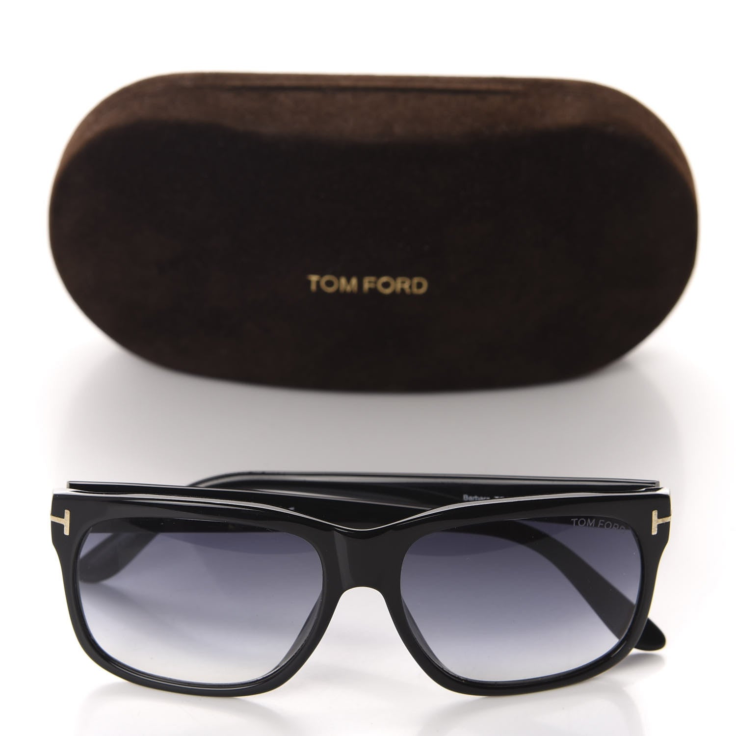 Tom Ford Barbara TF376 Sunglasses Black 637752 – FASHIONPHILE
