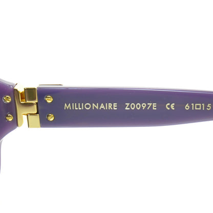 Louis Vuitton Millionaire Sunglasses Purple w Gold Plated Lenses 8 of 8