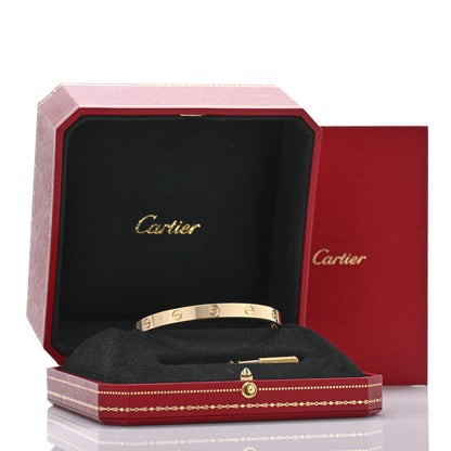 Cartier 18K Yellow Gold LOVE Bracelet 18 7 of 7