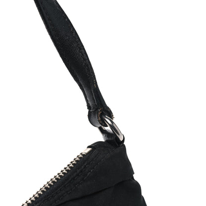 Prada Tessuto Nylon Gaufre Shoulder Bag Black 7 of 9