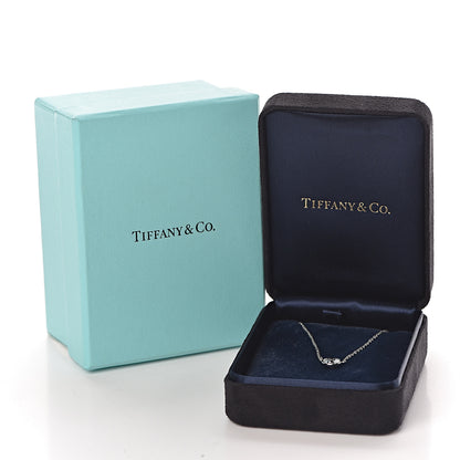 Tiffany Platinum Diamond .60ct Elsa Peretti Diamonds by the Yard Pendant Necklace 9 of 9
