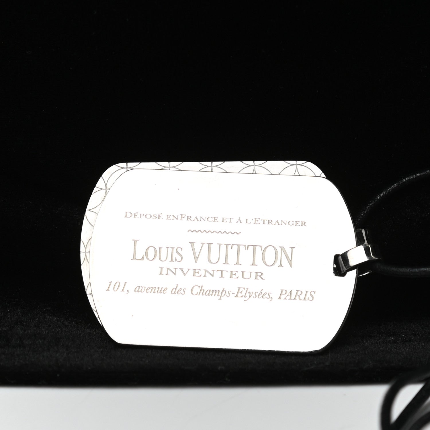Louis Vuitton Champs Elysees Dog Tags 5 of 5