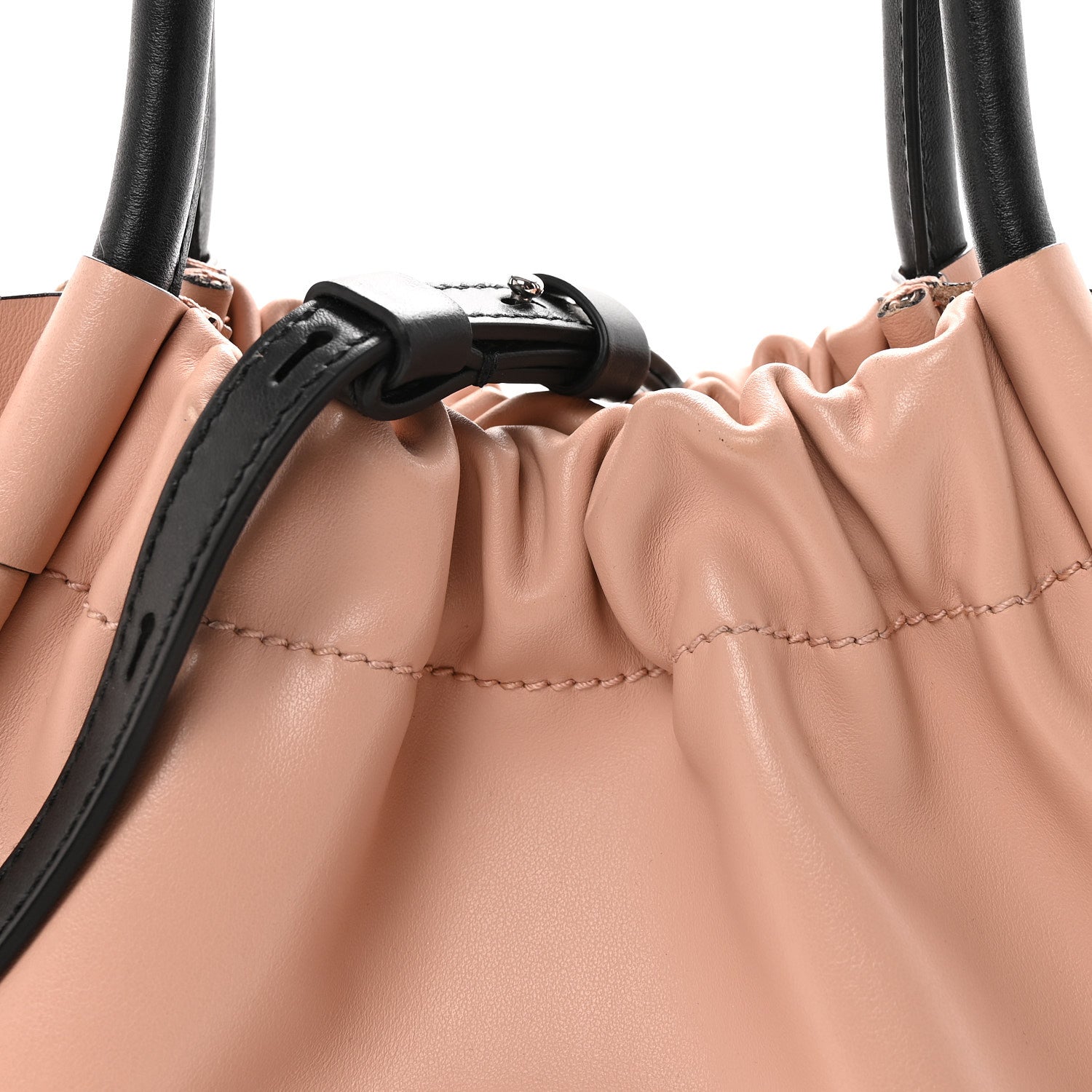 Proenza Schouler Calfskin Small Ruched Tote Peach 8 of 10