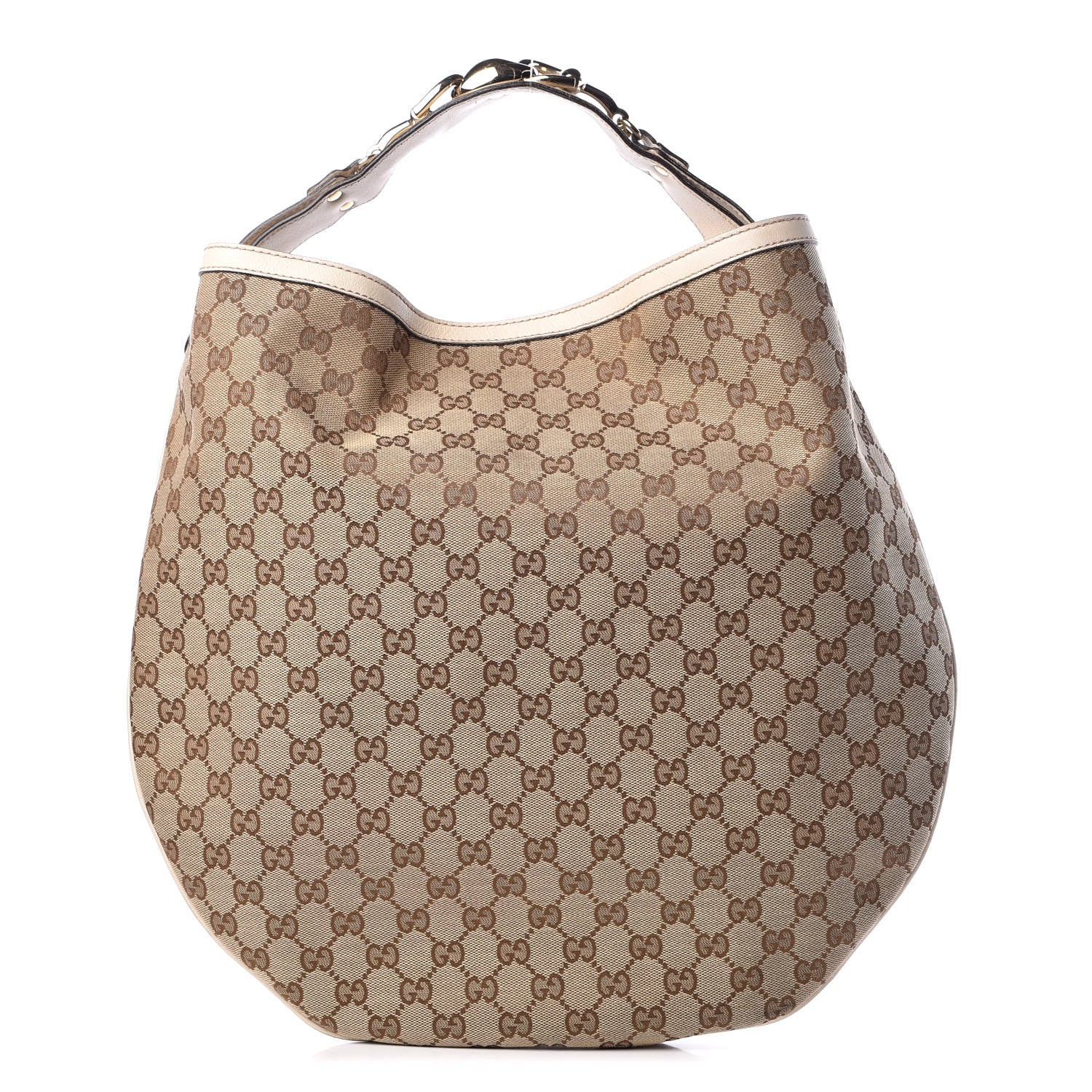 Gucci Monogram Large Wave Hobo Off White 1 of 21