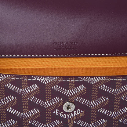 Goyard Goyardine Monte Carlo Bois Clutch Bordeaux 7 of 9