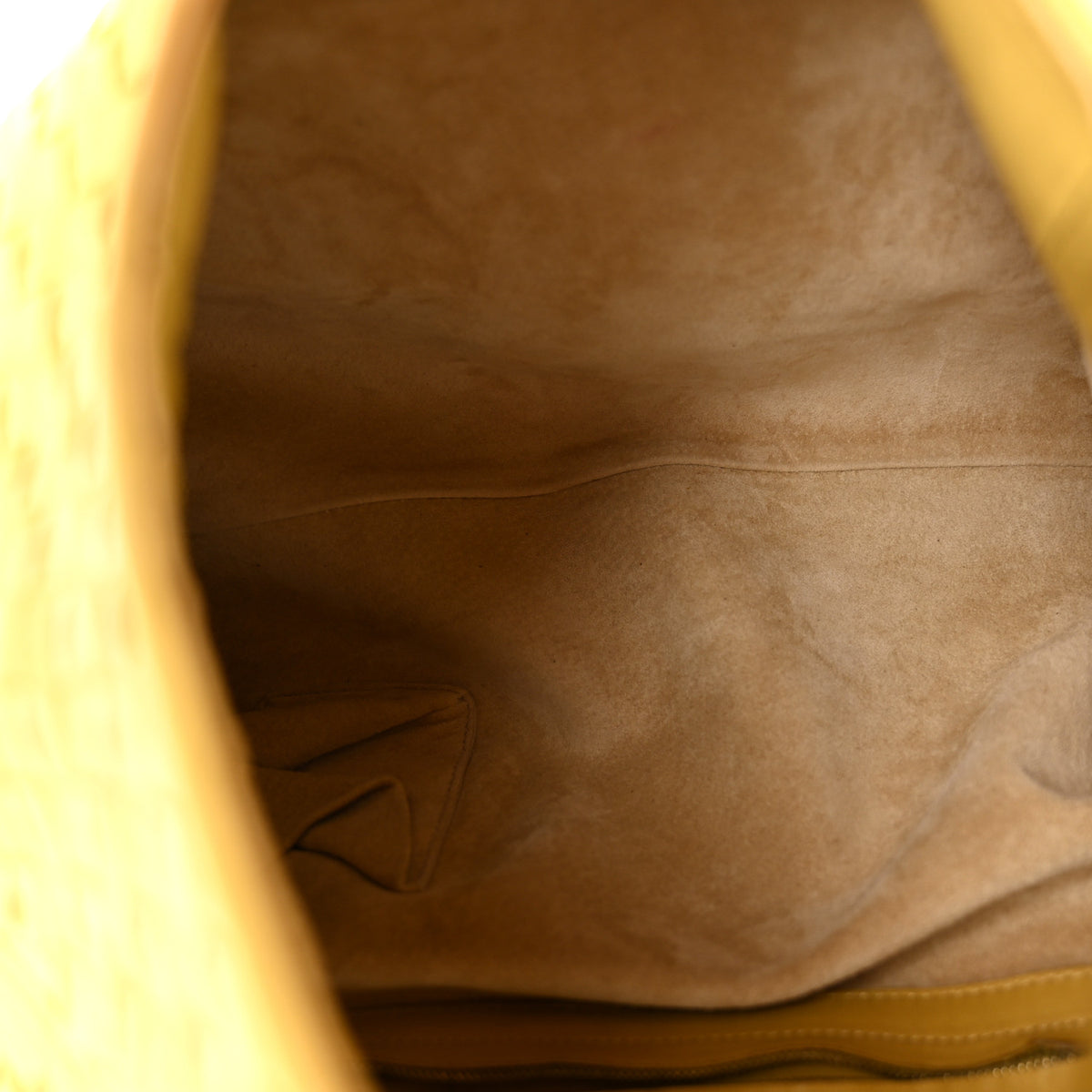 Nappa Intrecciato New Ball Hobo Moutarde