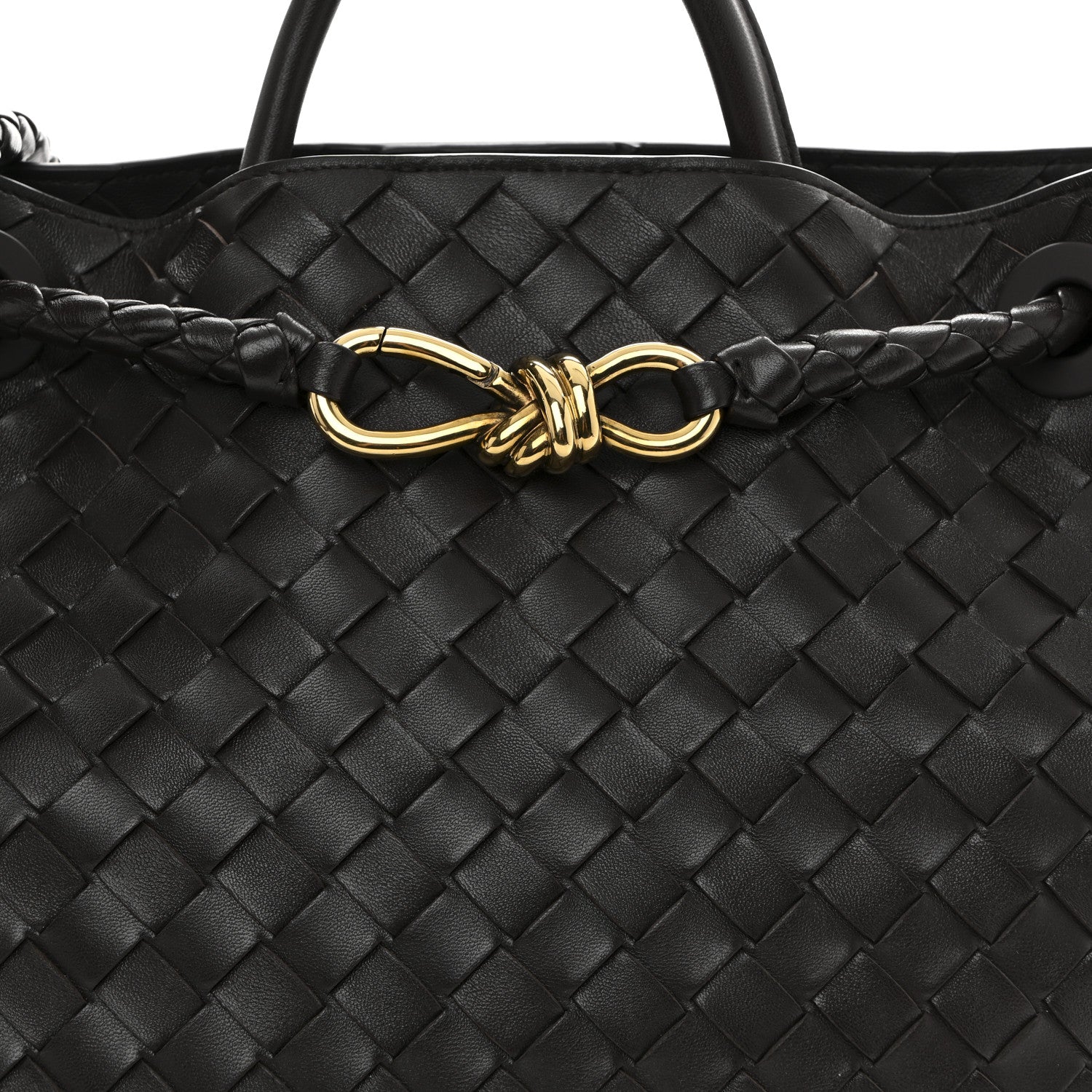 Bottega Veneta Nappa Intrecciato Medium Andiamo Shoulder Bag Fondant 7 of 9