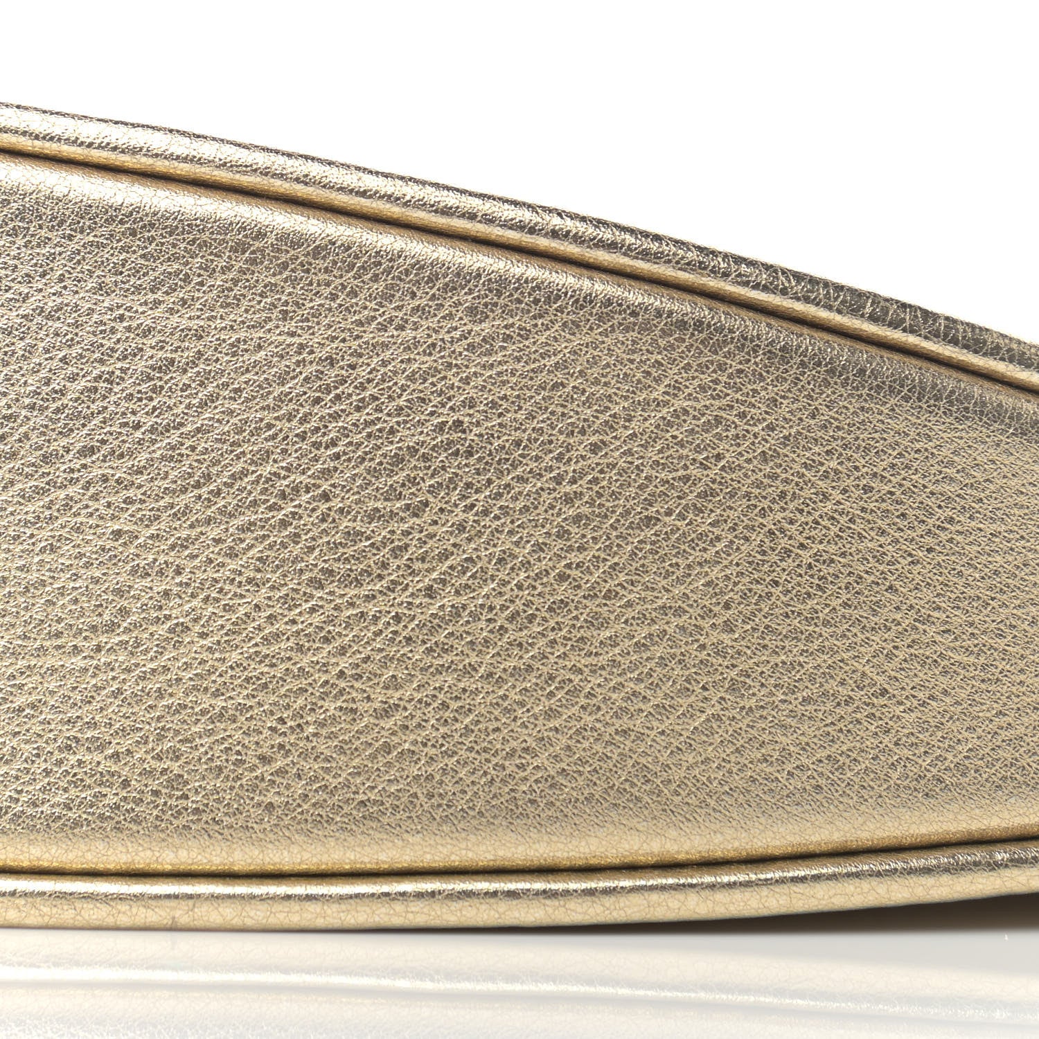 Saint Laurent Metallic Calfskin Heart Monogram Crossbody Gold 10 of 10