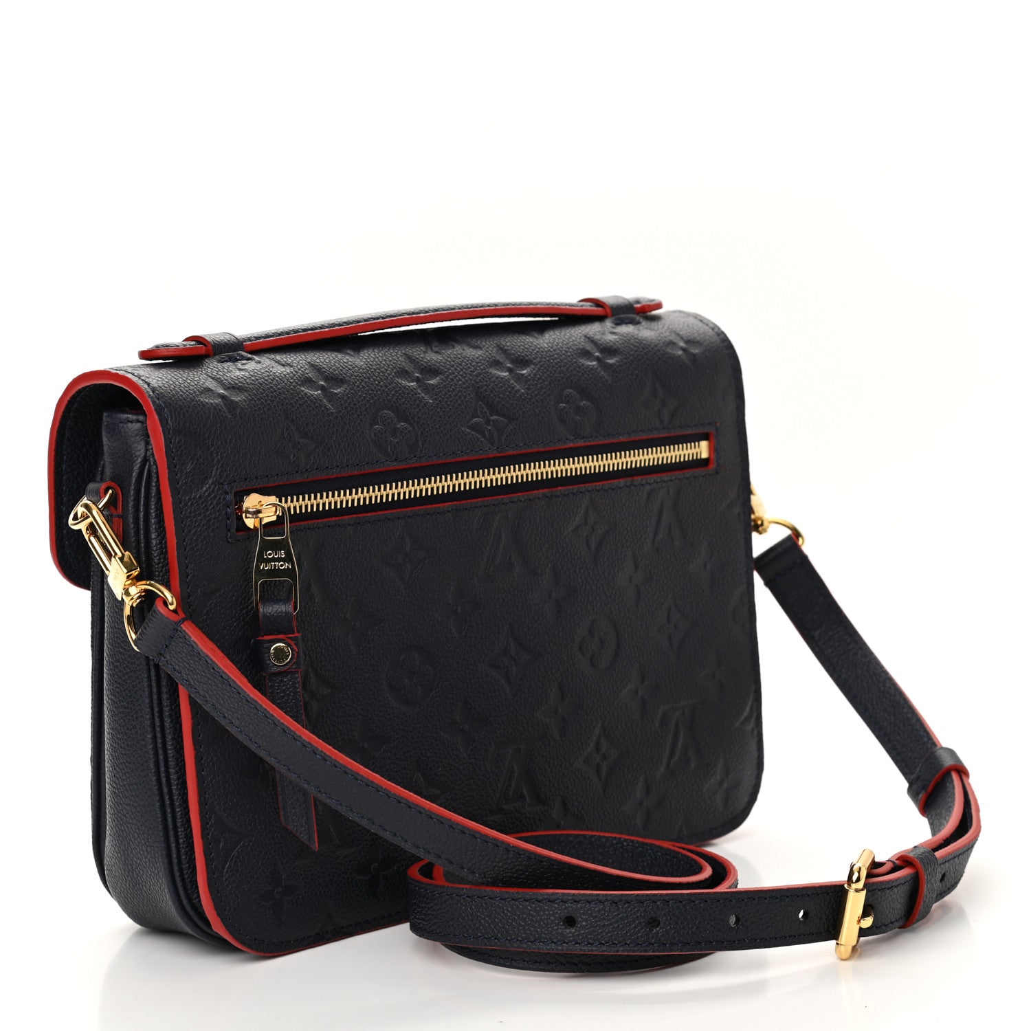 Louis Vuitton Empreinte Pochette Metis Marine Rouge 3 of 9