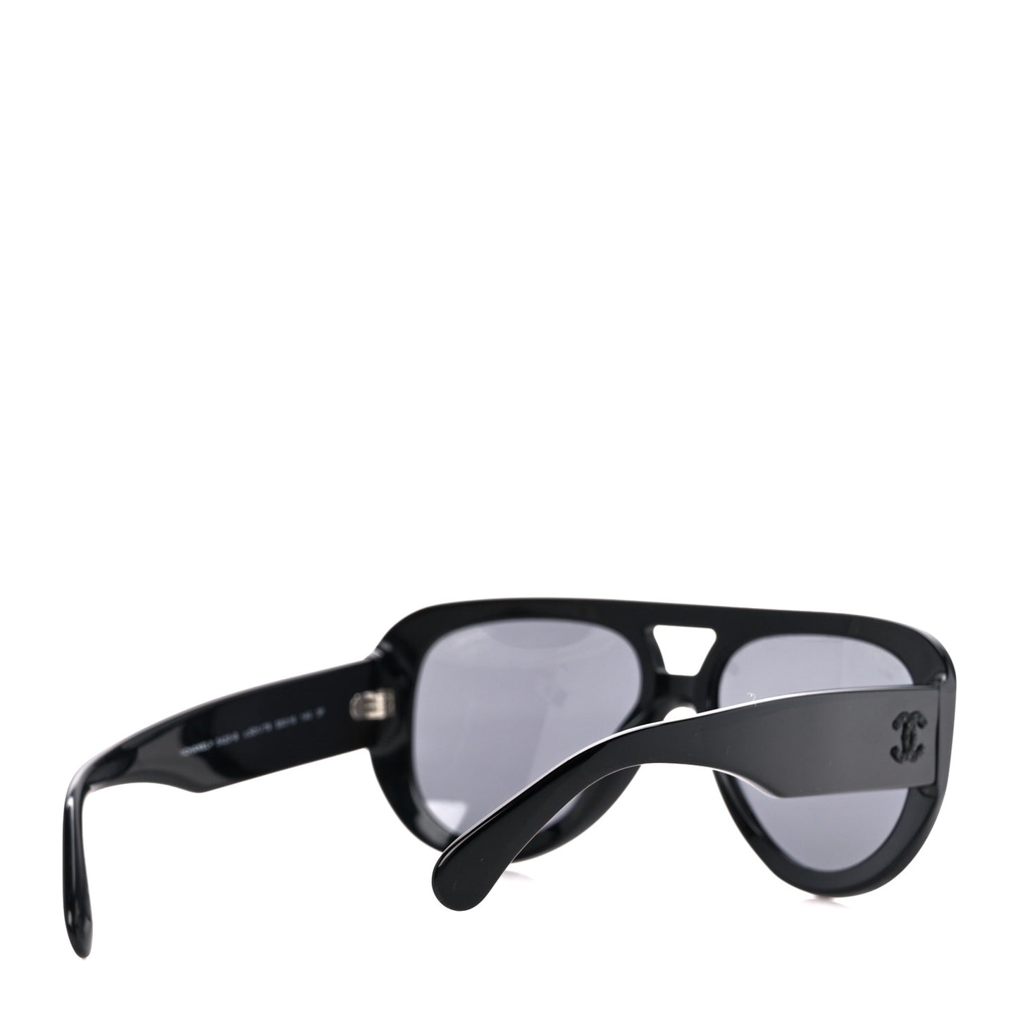 Resin Crystal Polarized Sunglasses 5423-B Black