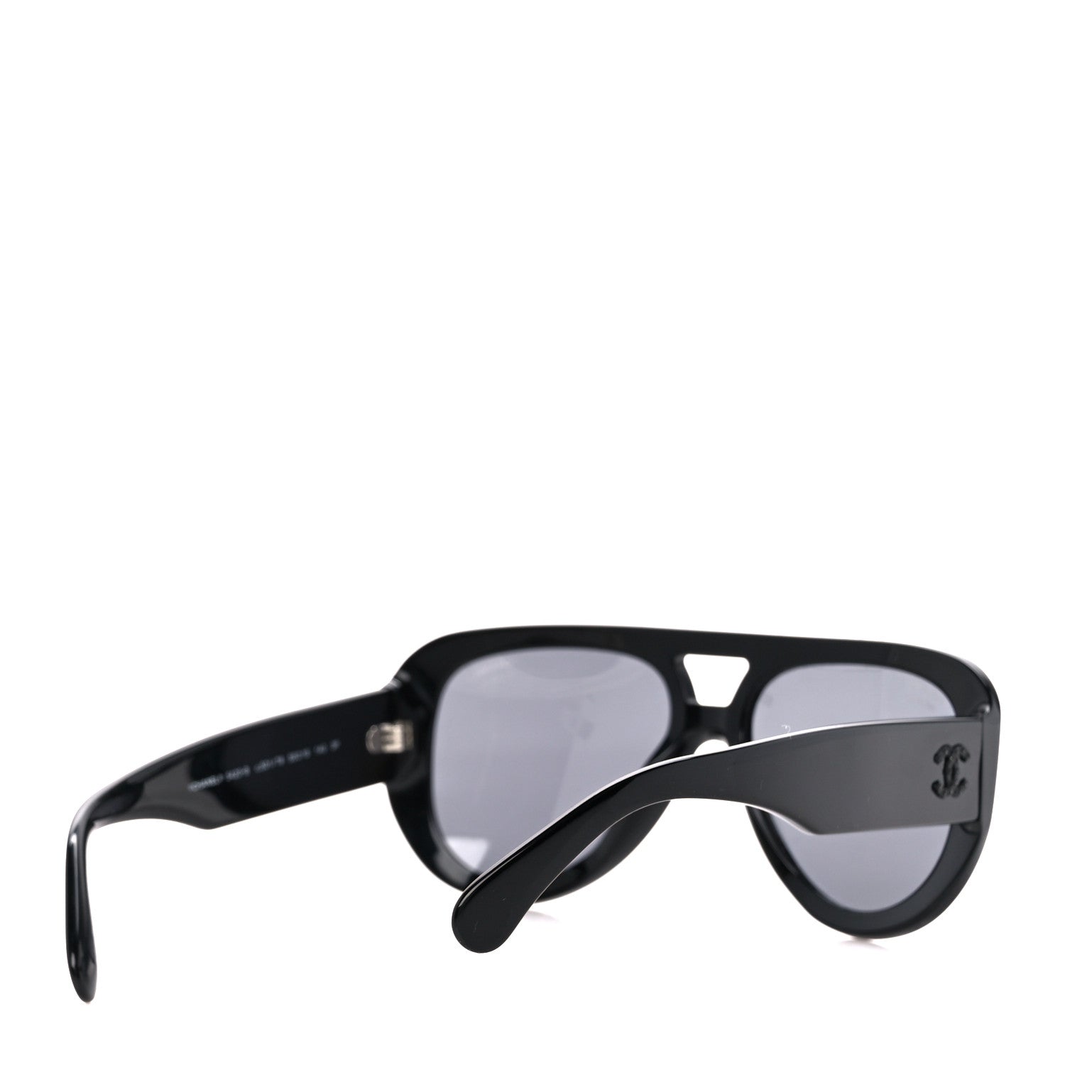 Chanel Resin Crystal Polarized Sunglasses 5423-B Black 4 of 8