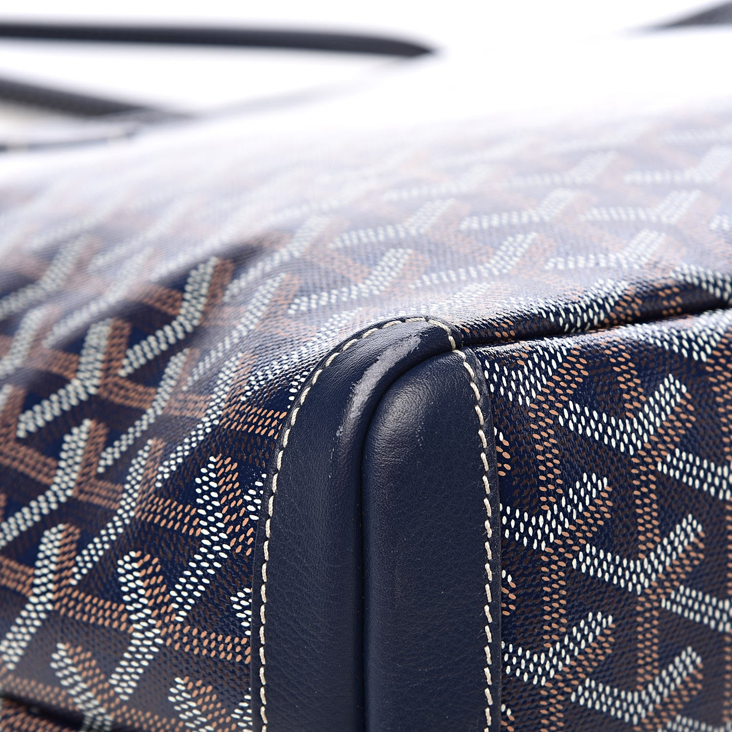 Goyard Goyardine Artois PM Navy 14 of 16