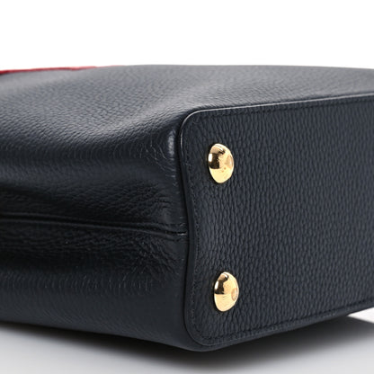Louis Vuitton Taurillon Capucines BB Black Greige Doux Scarlet 9 of 12