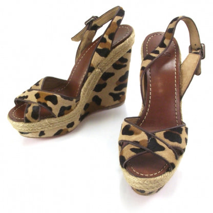 Christian Louboutin Tigresse 140 Espadrille Wedges 39 1 of 6