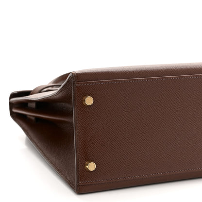 Hermes Courchevel Kelly Sellier 32 Noisette 9 of 12