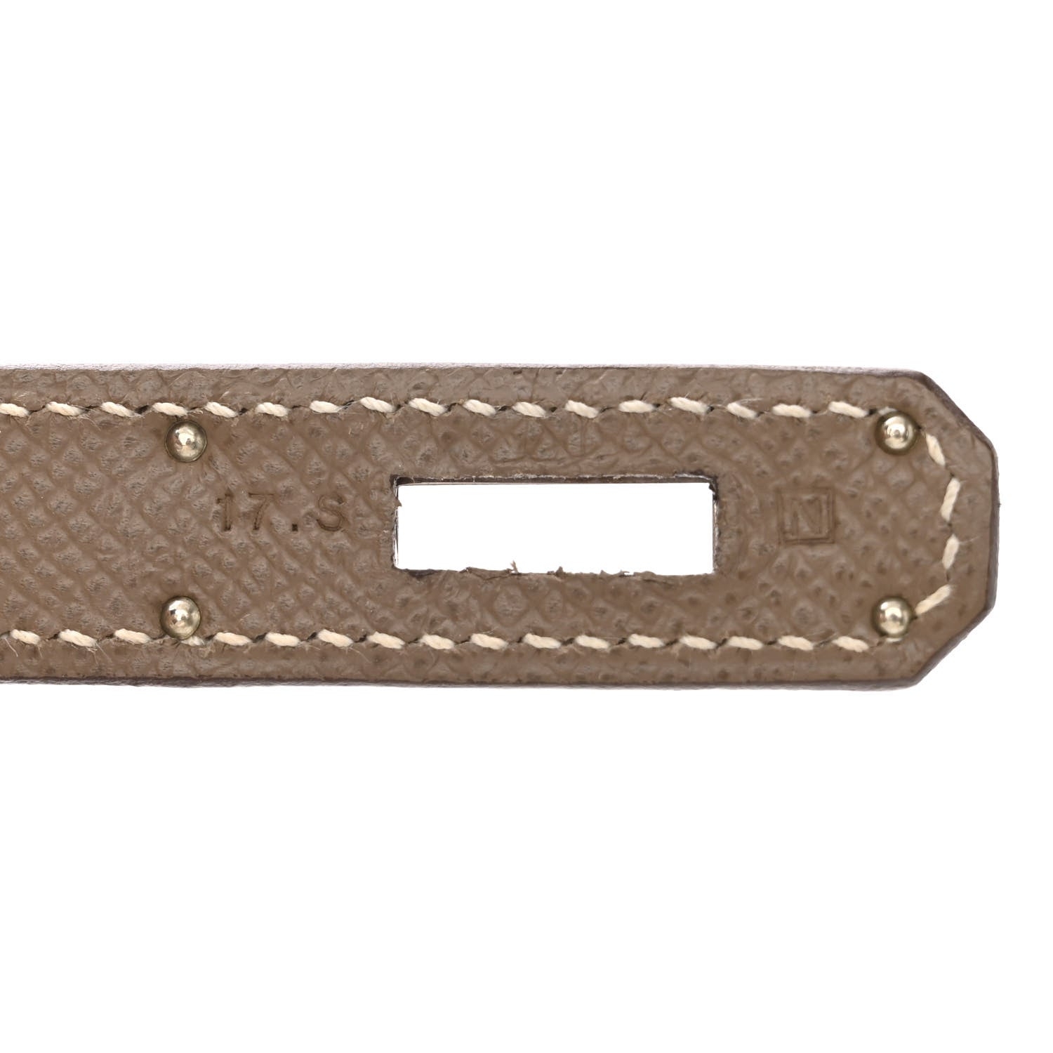 Hermes Epsom Kelly Sellier 32 Etoupe 7 of 10