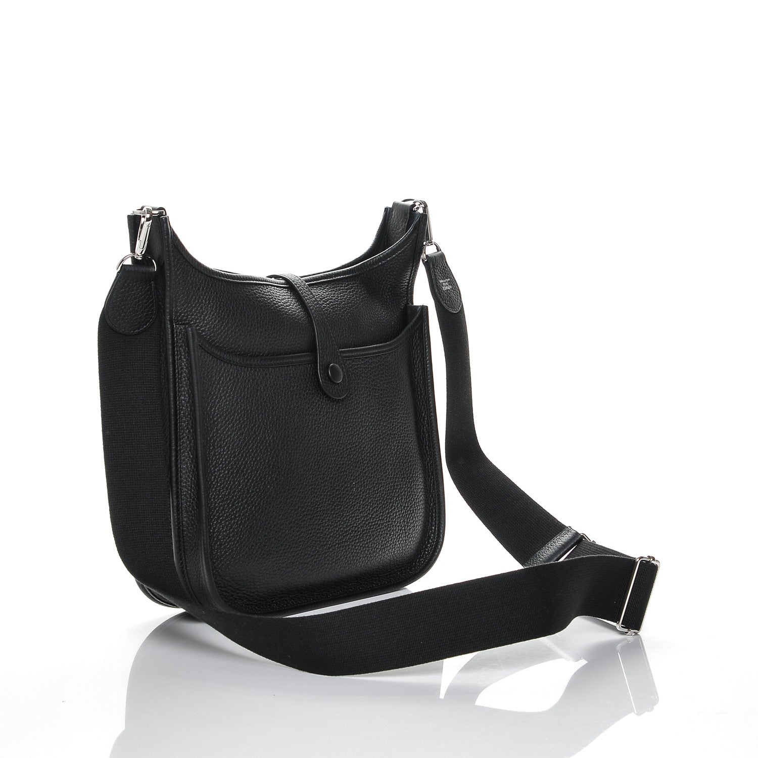 Hermes Taurillon Clemence Evelyne III PM Black 3 of 7