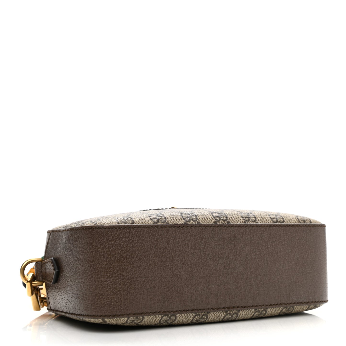 GG Supreme Monogram Web Neo Vintage Shoulder Bag Beige New Acero Crop