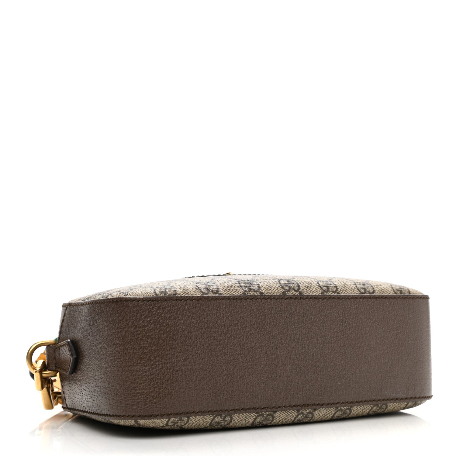 Gucci GG Supreme Monogram Web Neo Vintage Shoulder Bag Beige New Acero Crop 5 of 11