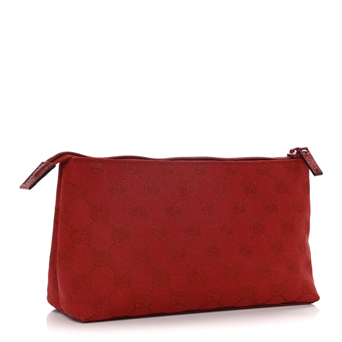 Monogram Cosmetic Case Red