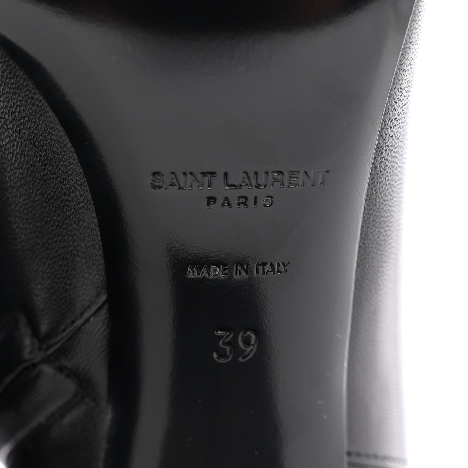 Saint Laurent Nappa Vendome Loulou Ankle Zip Boot 39 Black 6 of 8