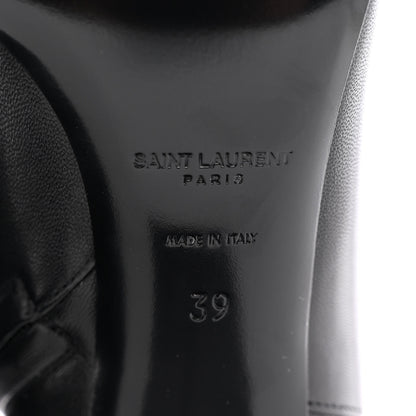 Saint Laurent Nappa Vendome Loulou Ankle Zip Boot 39 Black 6 of 8