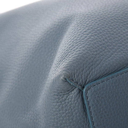 Burberry Grainy Calfskin Remington Tote Dusty Teal Blue 13 of 13