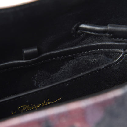 3.1 Phillip Lim Denim Painted Mini Soleil Bucket Bag Black 10 of 10