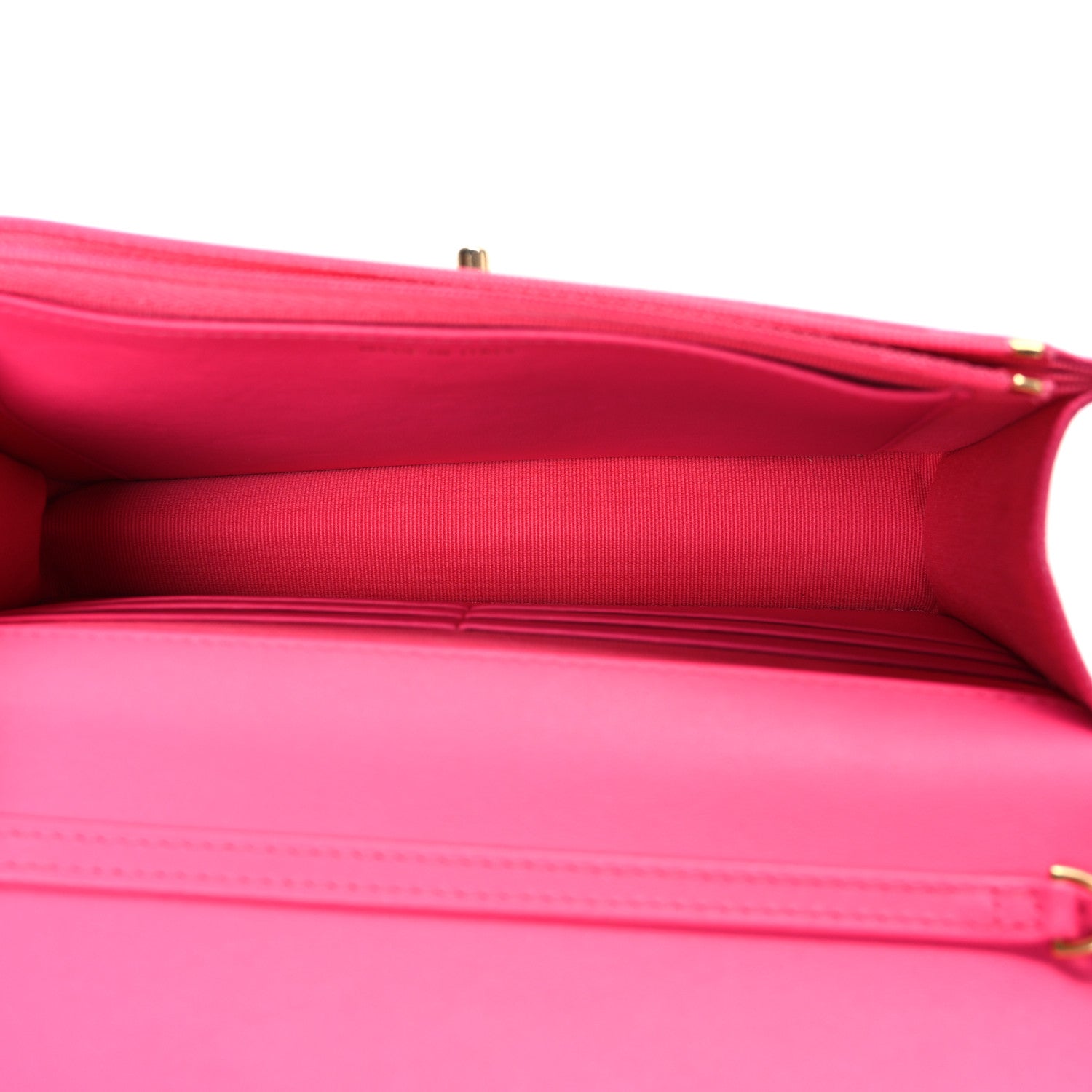 Chanel Caviar Quilted Glitter CC Roller Skate Wallet on Chain WOC Pink 5 of 11