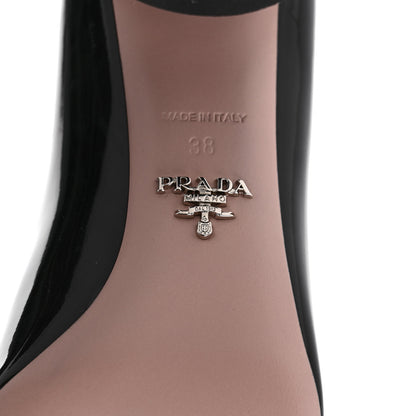 Prada Vernice 65mm Pumps 38 Black 6 of 8