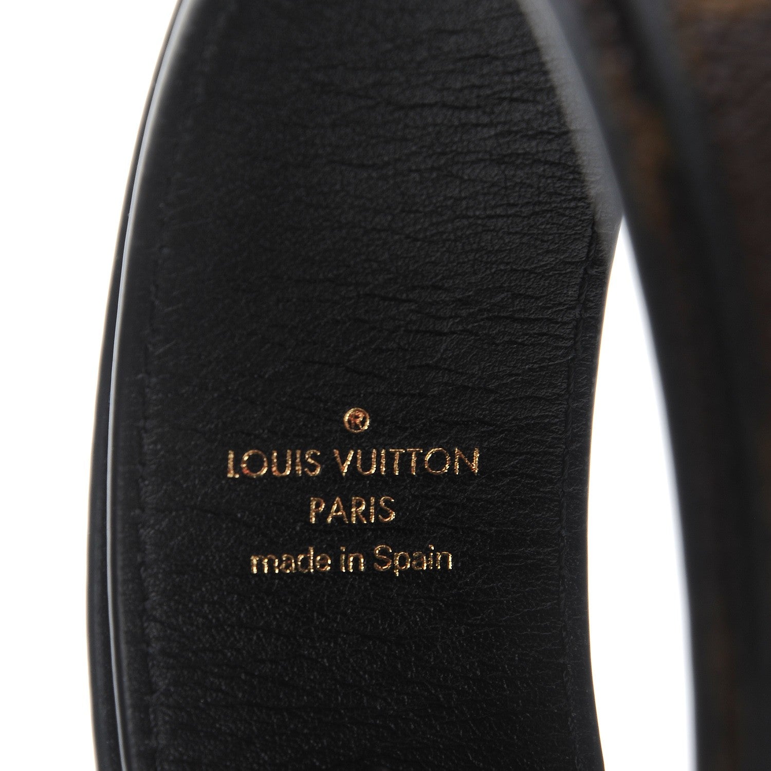 Louis Vuitton Monogram Bandouliere Shoulder Strap Black 3 of 6